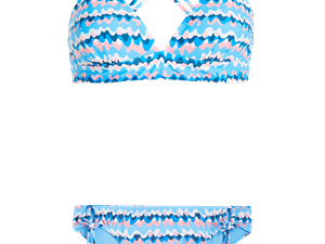 Protest Triangle bikini blauw